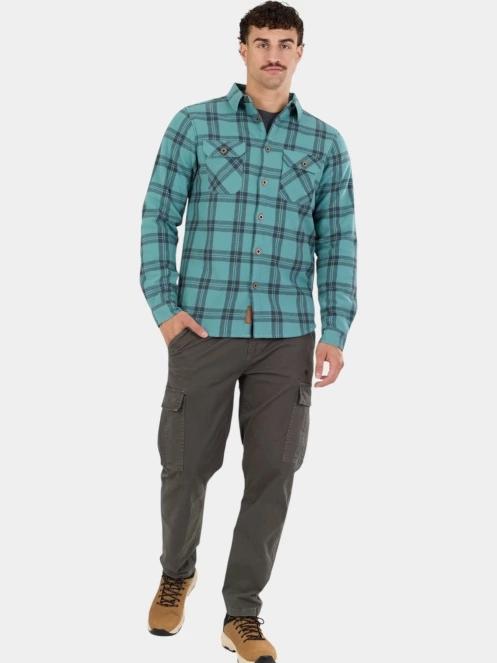 jacheta camasa pt. barbati Fundango Roddy Lined Shirt verde 4