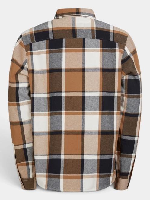 jacheta camasa pt. barbati Fundango Roddy Lined Shirt maro 10