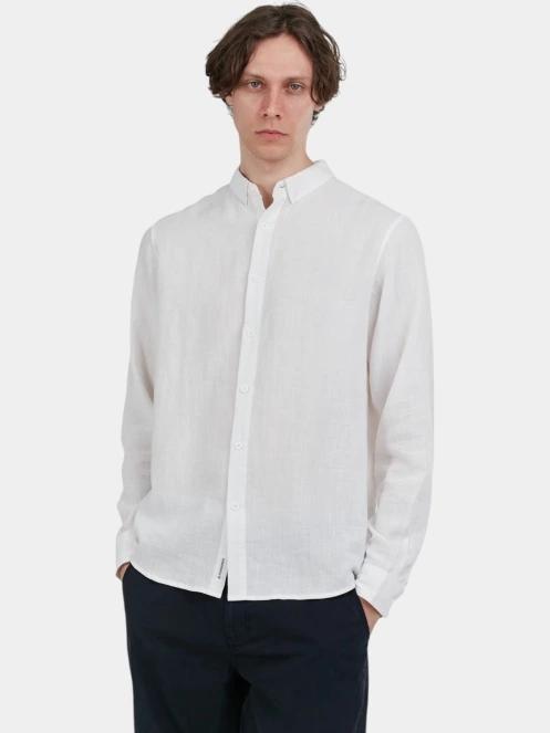 camasa cu maneci lungi pt. barbati Fundango Ronan Shirt alb 2