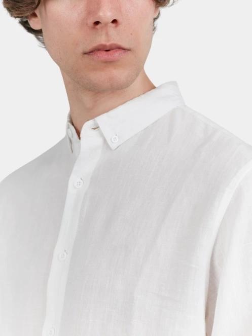 camasa cu maneci lungi pt. barbati Fundango Ronan Shirt alb 5