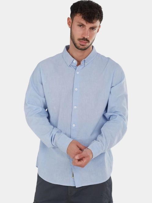 camasa cu maneci lungi pt. barbati Fundango Ronan Shirt albastru 2