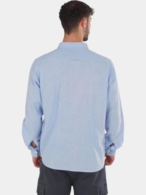 camasa cu maneci lungi pt. barbati Fundango Ronan Shirt albastru 3