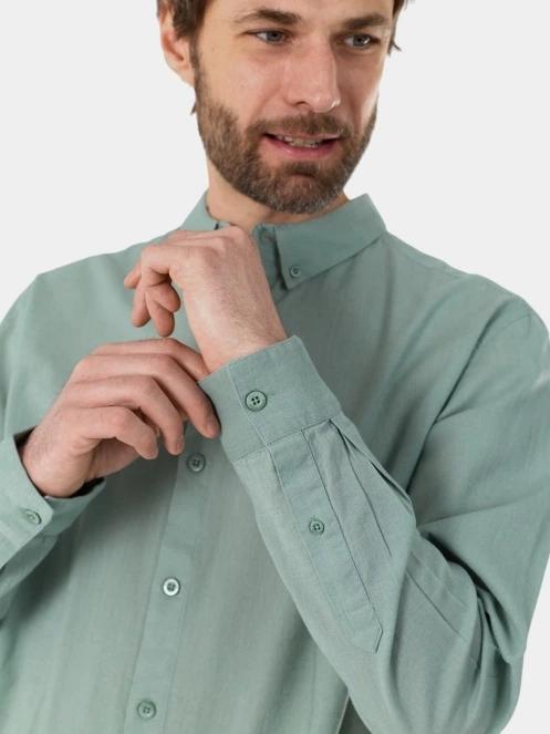 camasa cu maneci lungi pt. barbati Fundango Ronan Shirt verde 8