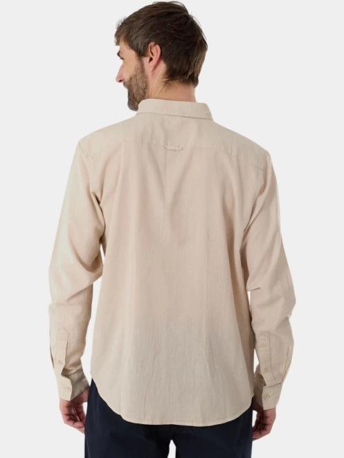 camasa cu maneci lungi pt. barbati Fundango Ronan Shirt nisip 3