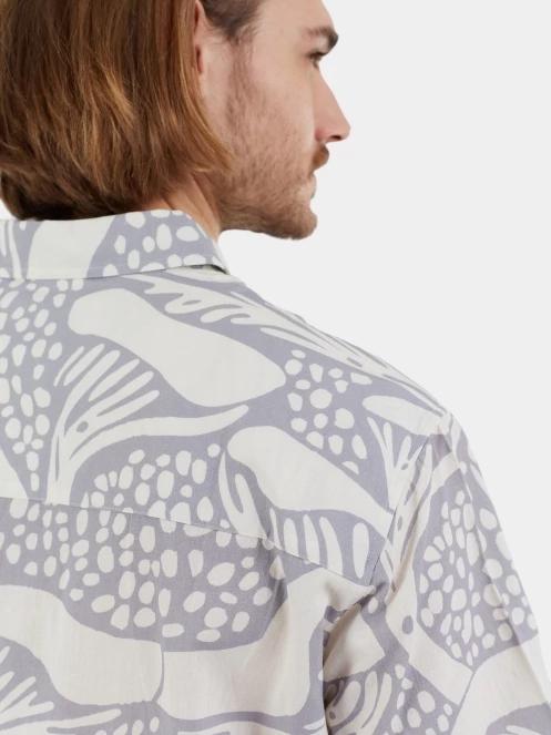 camasa cu maneci scurte pt. barbati Fundango Chase Shirt nisip 5