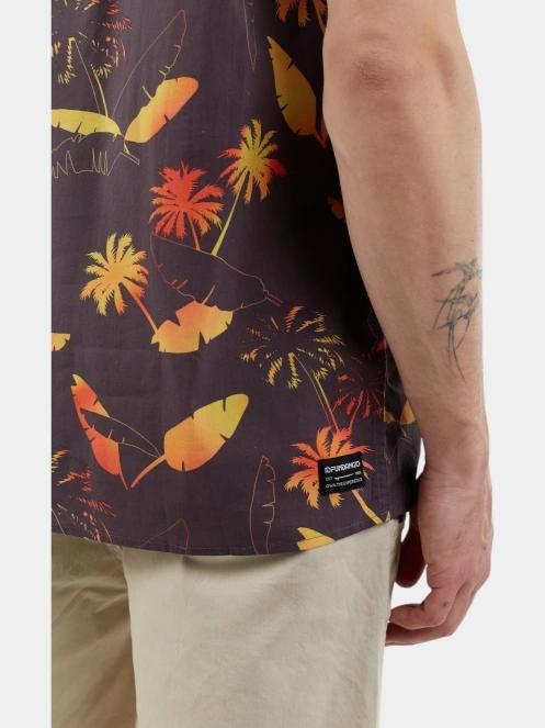 camasa cu maneci scurte pt. barbati Fundango Chase Shirt albastru inchis 7