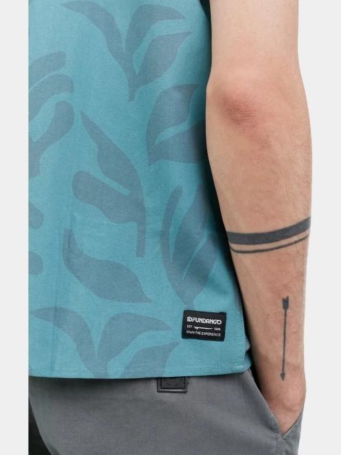 camasa cu maneci scurte pt. barbati Fundango Chase Shirt verde 7