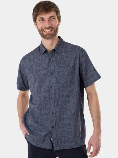 camasa cu maneci lungi pt. barbati Fundango Chase Shirt gri 2