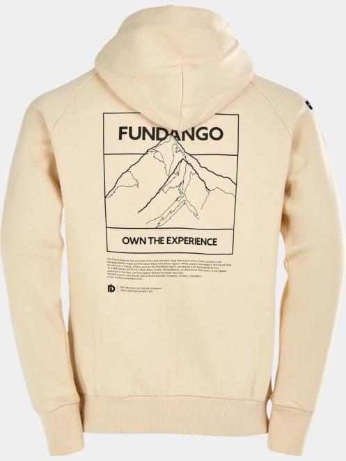pulover cu gluga pt. barbati Fundango Talis Hooded Sweatshirt nisip 10