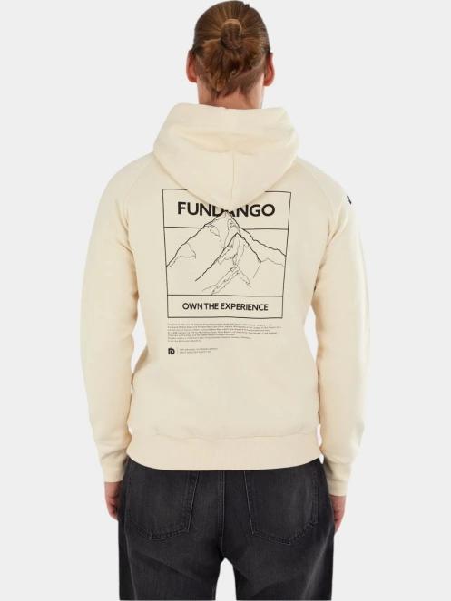 pulover cu gluga pt. barbati Fundango Talis Hooded Sweatshirt nisip 3