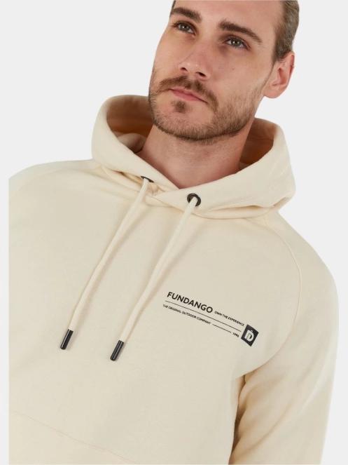 pulover cu gluga pt. barbati Fundango Talis Hooded Sweatshirt nisip 6