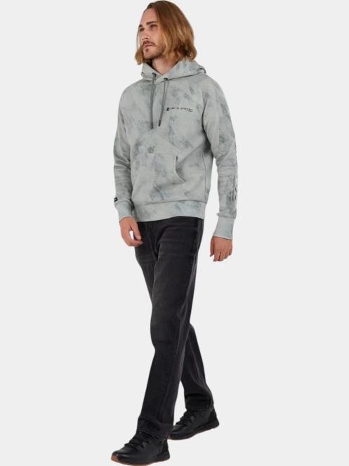 pulover cu gluga pt. barbati Fundango Talis Hooded Sweatshirt verde 4