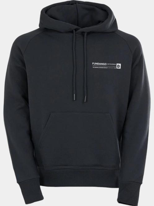 pulover cu gluga pt. barbati Fundango Talis Hooded Sweatshirt gri 8
