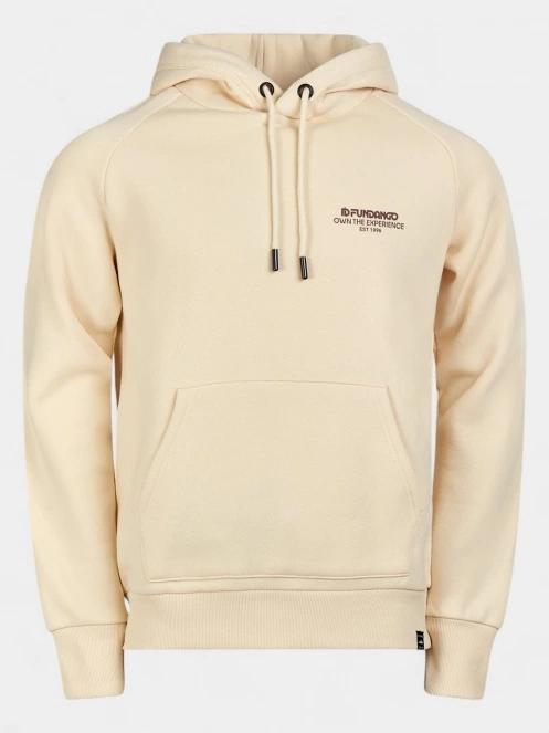 pulover cu gluga pt. barbati Fundango Talis Hooded Sweatshirt nisip 10