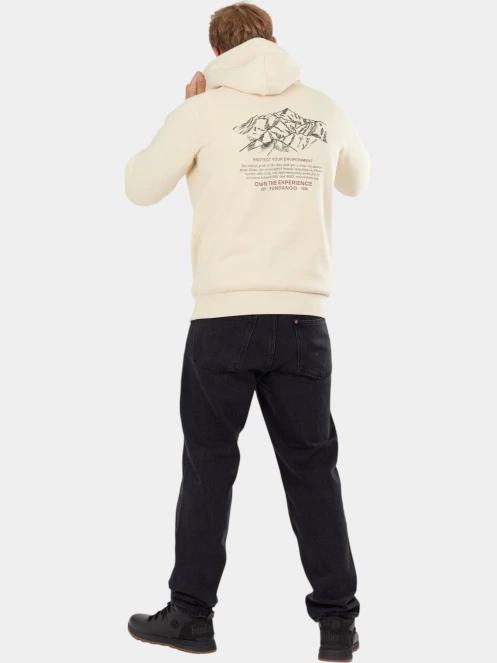 pulover cu gluga pt. barbati Fundango Talis Hooded Sweatshirt nisip 5