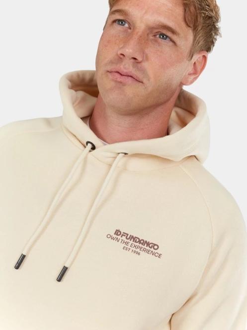 pulover cu gluga pt. barbati Fundango Talis Hooded Sweatshirt nisip 7
