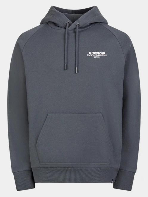 pulover cu gluga pt. barbati Fundango Talis Hooded Sweatshirt gri 8