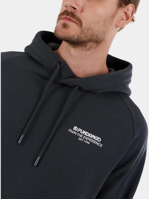 pulover cu gluga pt. barbati Fundango Talis Hooded Sweatshirt gri 6