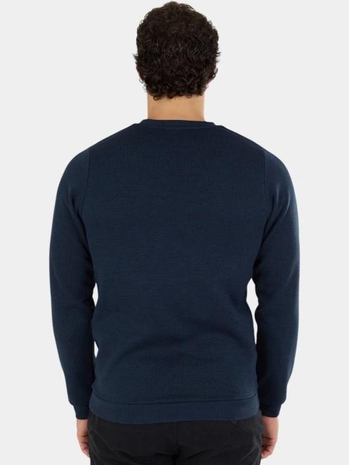 pulover pt. barbati Fundango Randall Pullover albastru inchis 3