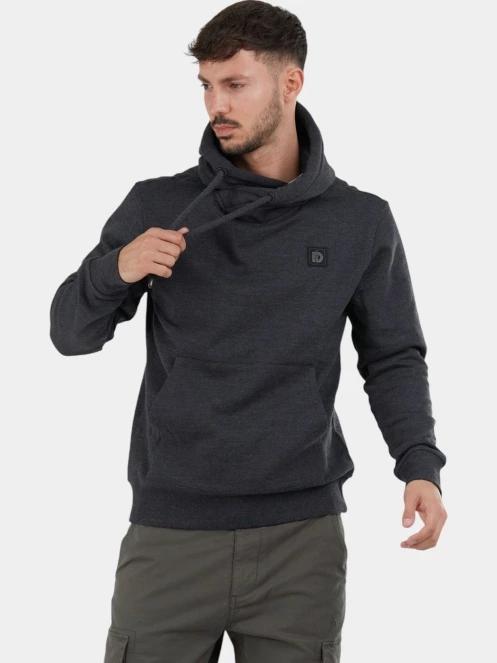 pulover cu gluga pt. barbati Fundango Conor Hooded Sweatshirt negru 5