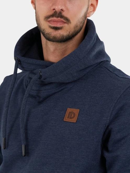 pulover cu gluga pt. barbati Fundango Conor Hooded Sweatshirt albastru inchis 5
