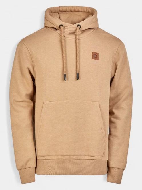 pulover cu gluga pt. barbati Fundango Conor Hooded Sweatshirt maro 8
