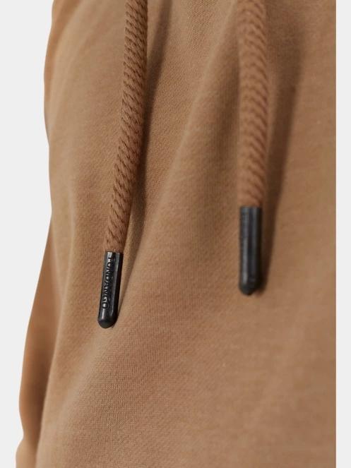 pulover cu gluga pt. barbati Fundango Conor Hooded Sweatshirt maro 7