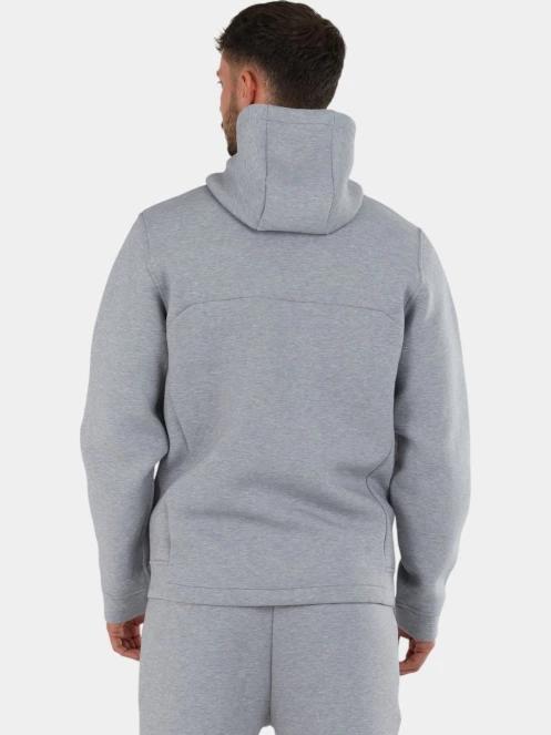 pulover cu gluga pt. barbati Fundango Hamal Tech Hoodie gri 3
