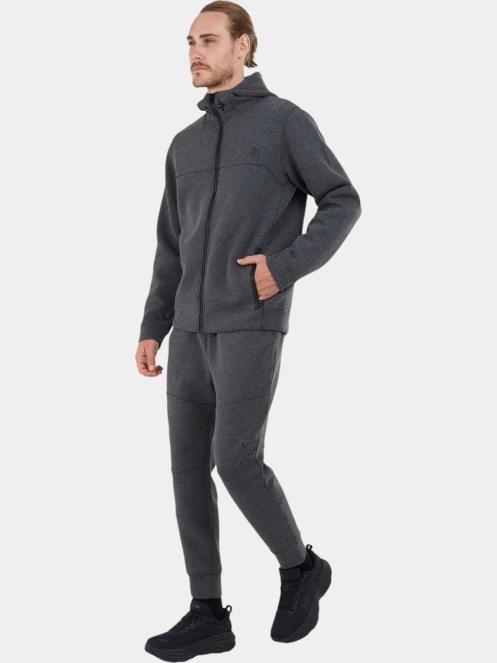 pulover cu gluga pt. barbati Fundango Hamal Tech Hoodie negru 4