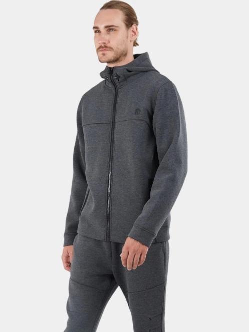 pulover cu gluga pt. barbati Fundango Hamal Tech Hoodie negru 5