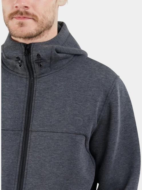 pulover cu gluga pt. barbati Fundango Hamal Tech Hoodie negru 6