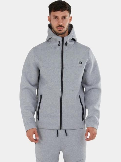 pulover cu gluga pt. barbati Fundango Hamal Tech Hoodie gri 2