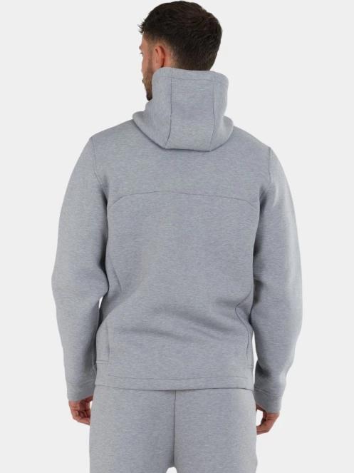 pulover cu gluga pt. barbati Fundango Hamal Tech Hoodie gri 3