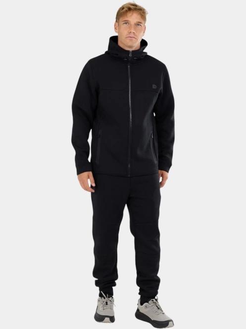 pulover cu gluga pt. barbati Fundango Hamal Tech Hoodie negru 4