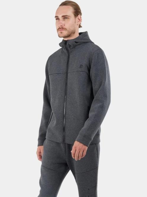 pulover cu gluga pt. barbati Fundango Hamal Tech Hoodie negru 5