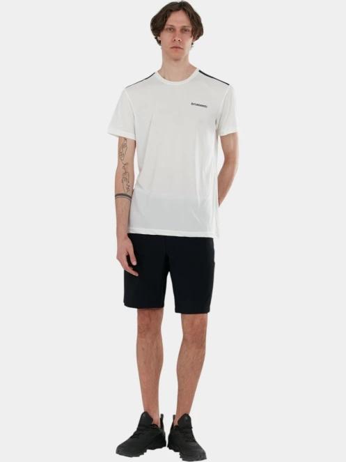 tricou pentru sport, cu maneci scurte pt. barbati Fundango Skeleton Tech-T alb 4