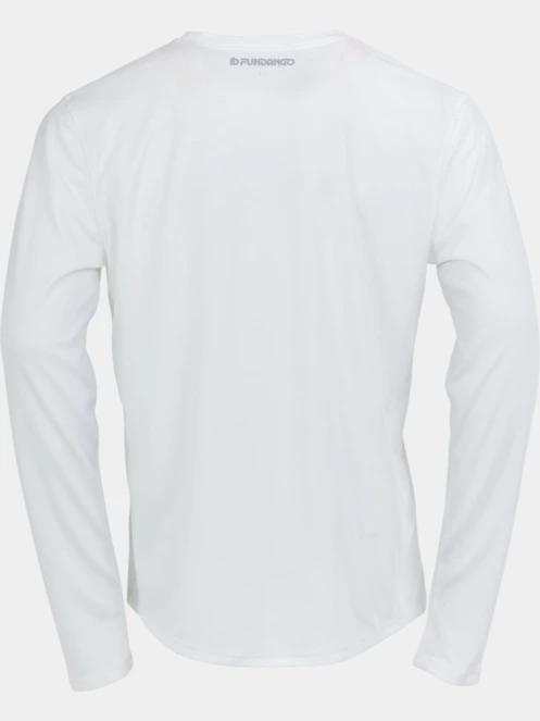 lycra cu maneci lungi pt. barbati Fundango Maurice Long Rashguard alb 10