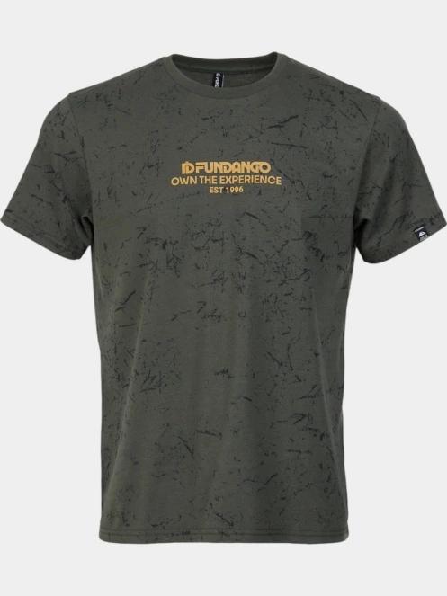 tricou pentru sport, cu maneci scurte pt. barbati Fundango Theory T-shirt oliv 7