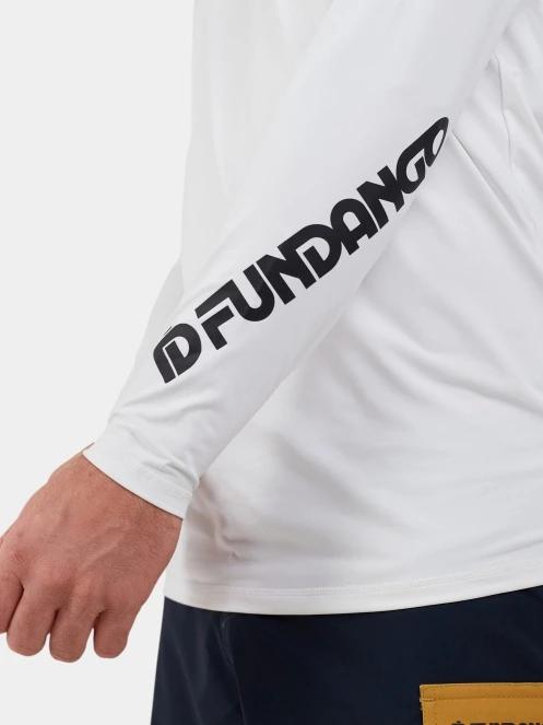 lycra cu maneci lungi pt. barbati Fundango Manado Long II Rashguard alb 7