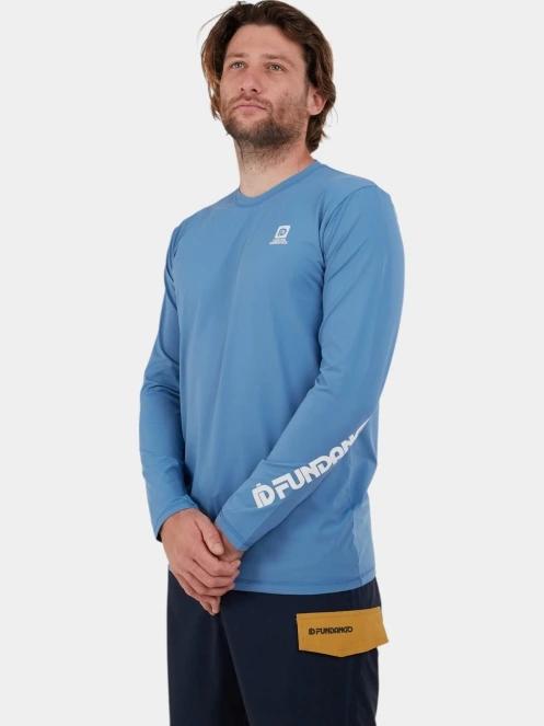 lycra cu maneci lungi pt. barbati Fundango Manado Long II Rashguard albastru 5