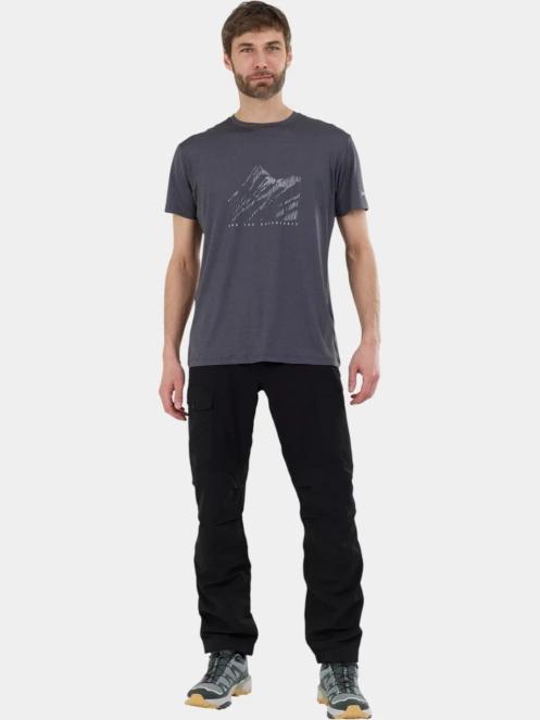 tricou pentru sport, cu maneci scurte pt. barbati Fundango Bellmore T-shirt negru 4