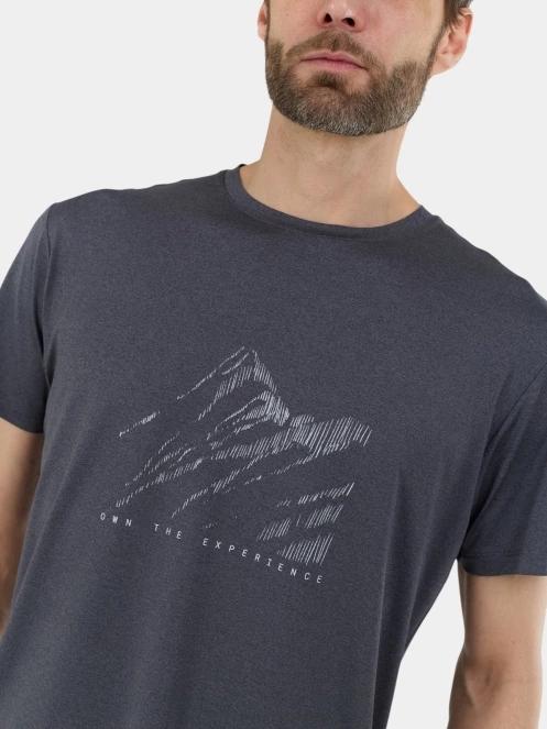 tricou pentru sport, cu maneci scurte pt. barbati Fundango Bellmore T-shirt negru 7