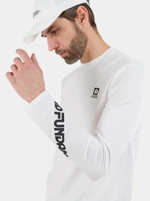 lycra cu maneci lungi pt. barbati Fundango Manado Long III Rashguard alb 7