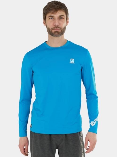 lycra cu maneci lungi pt. barbati Fundango Manado Long III Rashguard albastru deschis 2