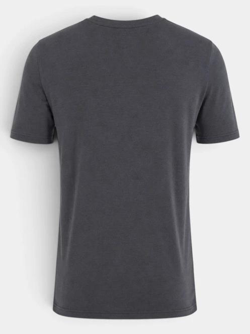tricou cu maneci scurte pt. barbati Fundango Wanaka Merino T-shirt gri 10