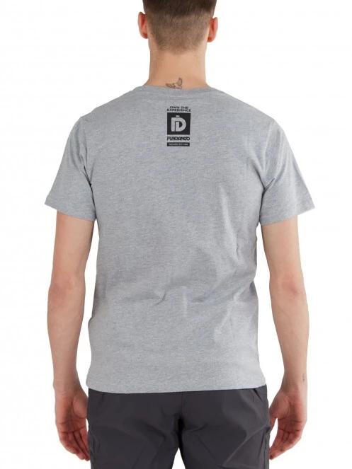 tricou cu maneci scurte pt. barbati Fundango Basic - T Logo-9 T-shirt gri 3