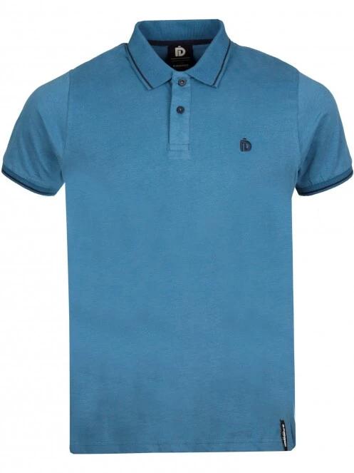 tricou cu guler pt. barbati Fundango Incognito Mono Poloshirt albastru 7