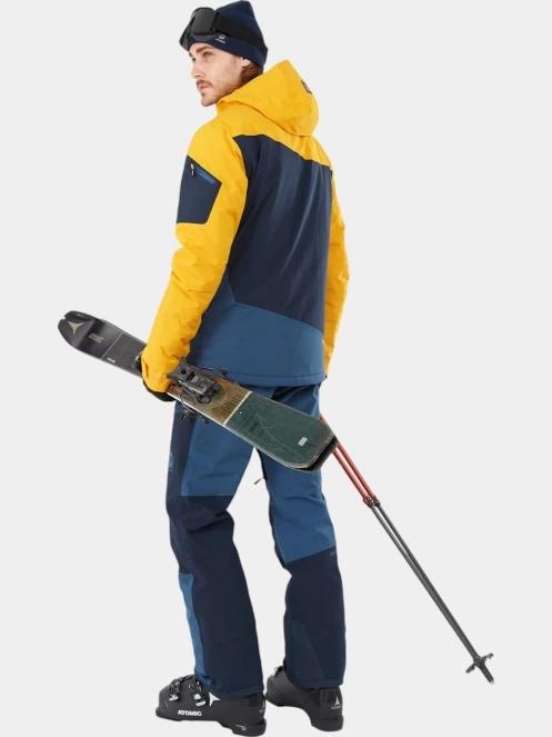 geaca de schi pt. barbati Fundango Privet Allmountain Jacket portocaliu 4