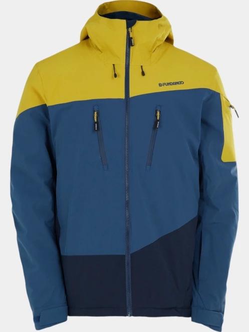 geaca de schi pt. barbati Fundango Privet Allmountain Jacket galben 10
