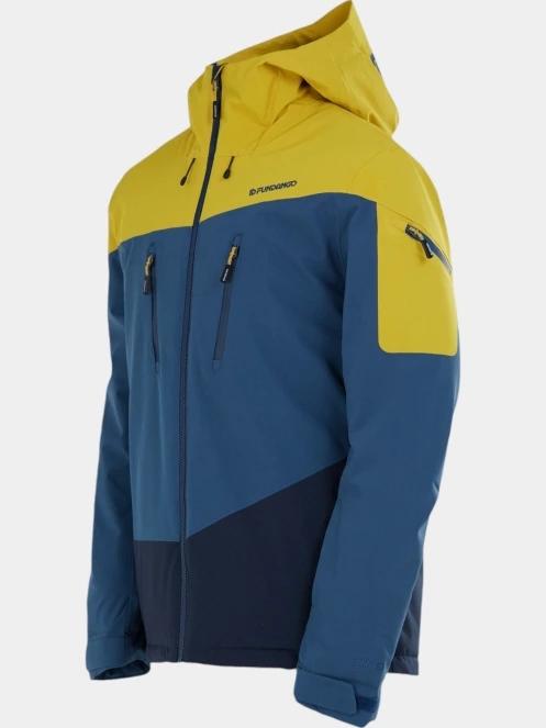 geaca de schi pt. barbati Fundango Privet Allmountain Jacket galben 11